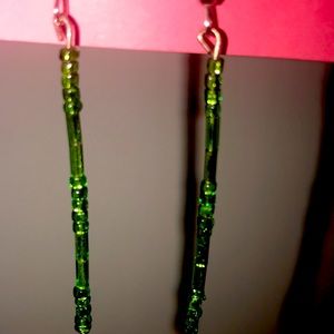 Sexy and sultry St Patty’s Day Earrings.